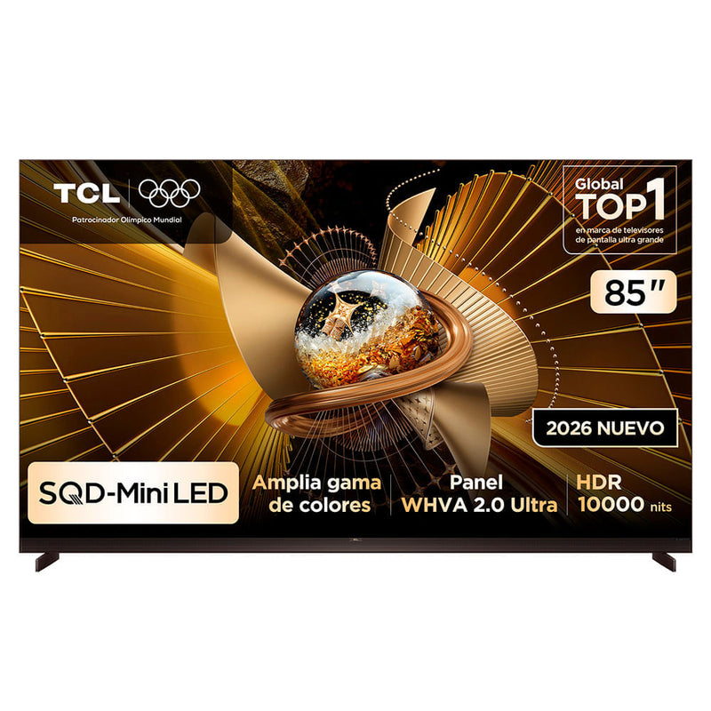 Televisor TCL SQD MiniLed 85'' UHD 4K Smart TV 85X11L