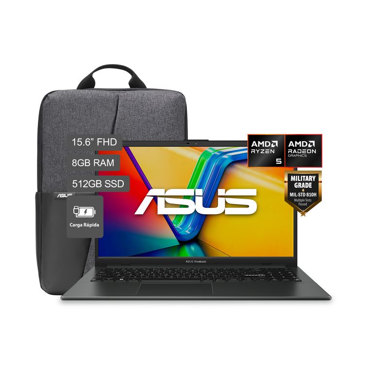 Vivobook Go 15 AMD Ryzen 5 40 8GB 512SSD 15.6" FHD