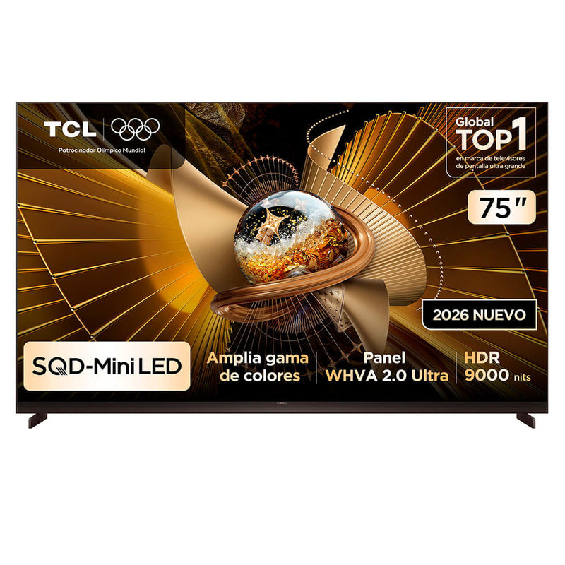 Televisor TCL SQD MiniLed 75'' UHD 4K Smart TV 75X11L