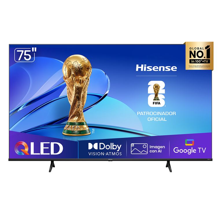 Televisor 75" Qled 4k 75qd6n Google Tv (2025) Smart Tv