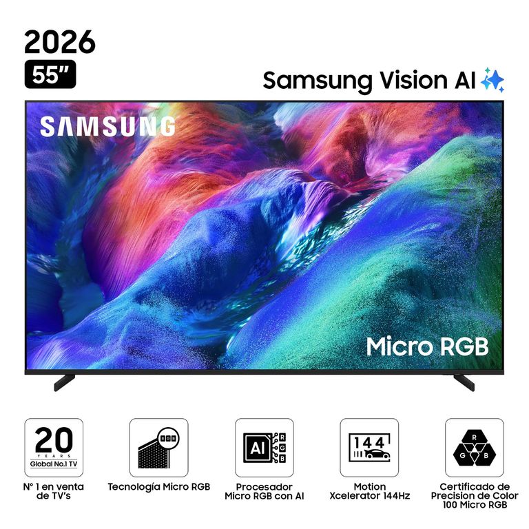 Televisor Samsung 55" MRN55R85HAGXPE Micro RGB Vision AI UHD 4K