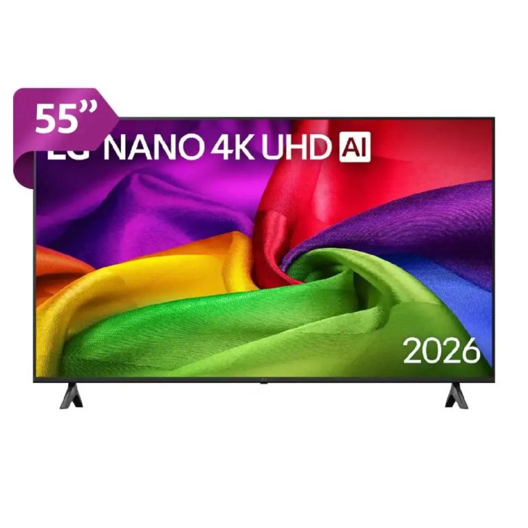 Televisor Smart LG 55 Nano 4K UHD AI NU80 webOS 55NU800BPSB