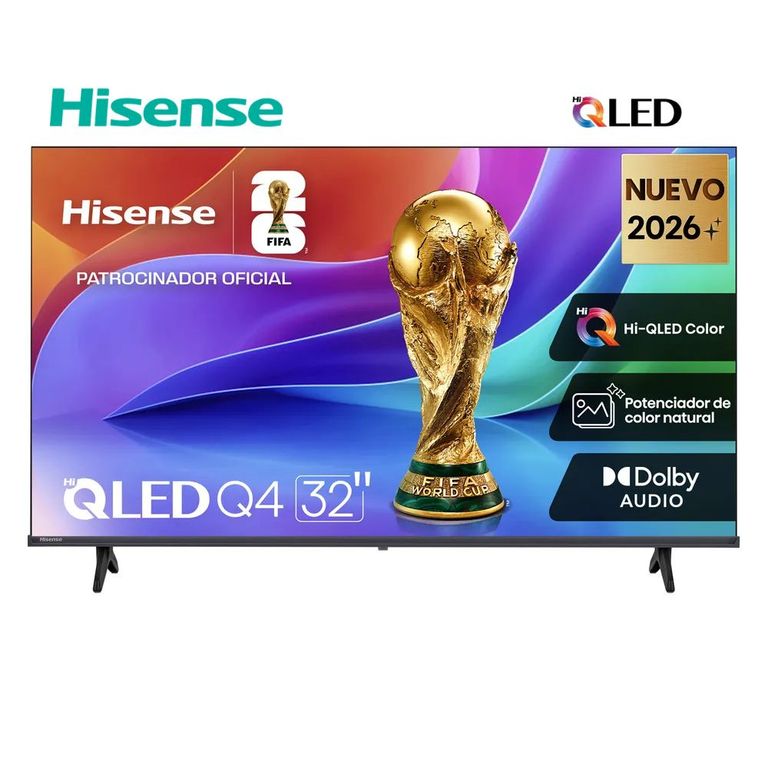 Televisor Hisense Hi-QLED 32" HD Smart TV 32Q4SV