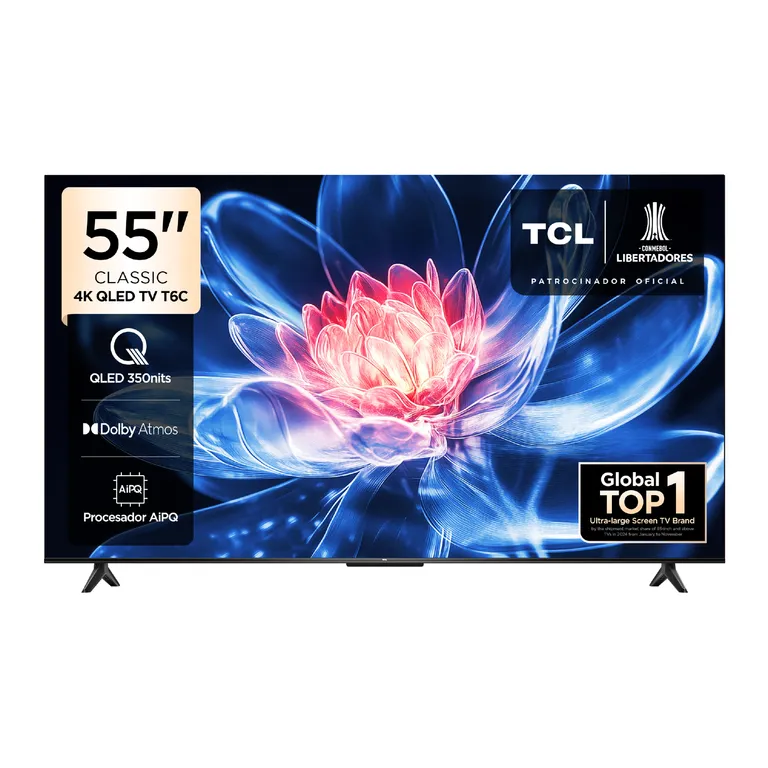 Televisor TCL 55 Qled 4k 55T6C Google Tv