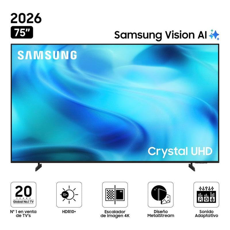 Televisor Samsung 75" UN75U8000HGXPE Crystal 4K UHD Tizen
