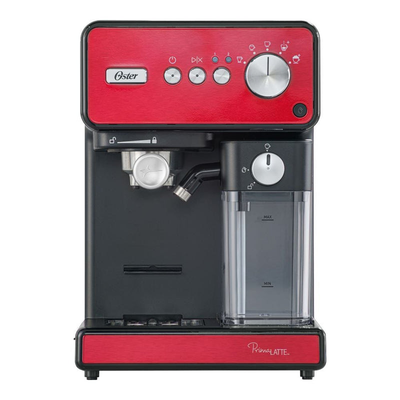 Oster Cafetera Automática de Espresso Color Rojo, BVSTEM6604R-053