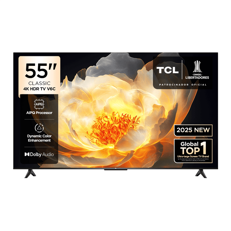Televisor TCL 55" LED 4K UHD 55V6C
