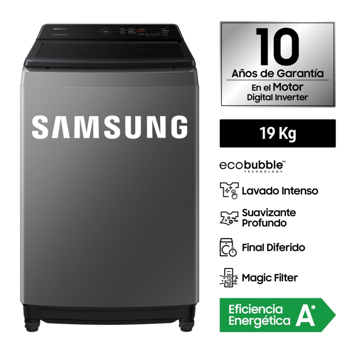 SAMSUNG WA19CG6441BDPE