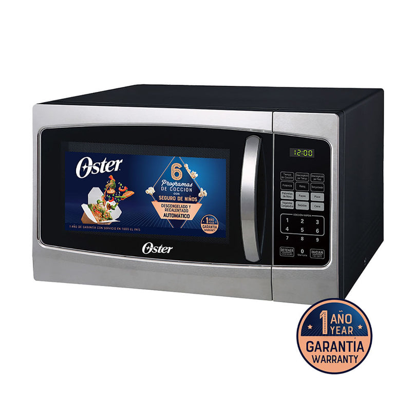 Horno Microondas OSTER 34L POGHM21402 Negro/Gris