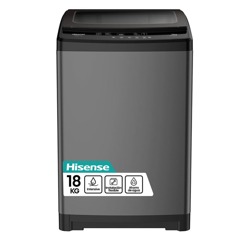 Lavadora HISENSE 18Kg - WT3W1823UT - dark grey