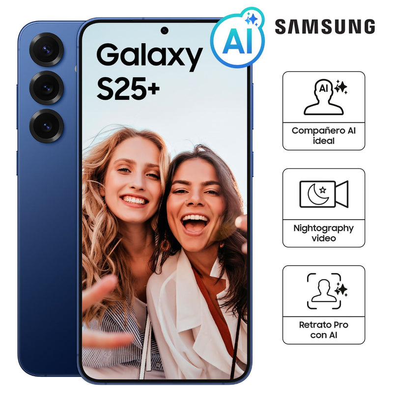 Celular Samsung Galaxy S25+ 256GB 6.7" SM-S936BDBLLTP Navy
