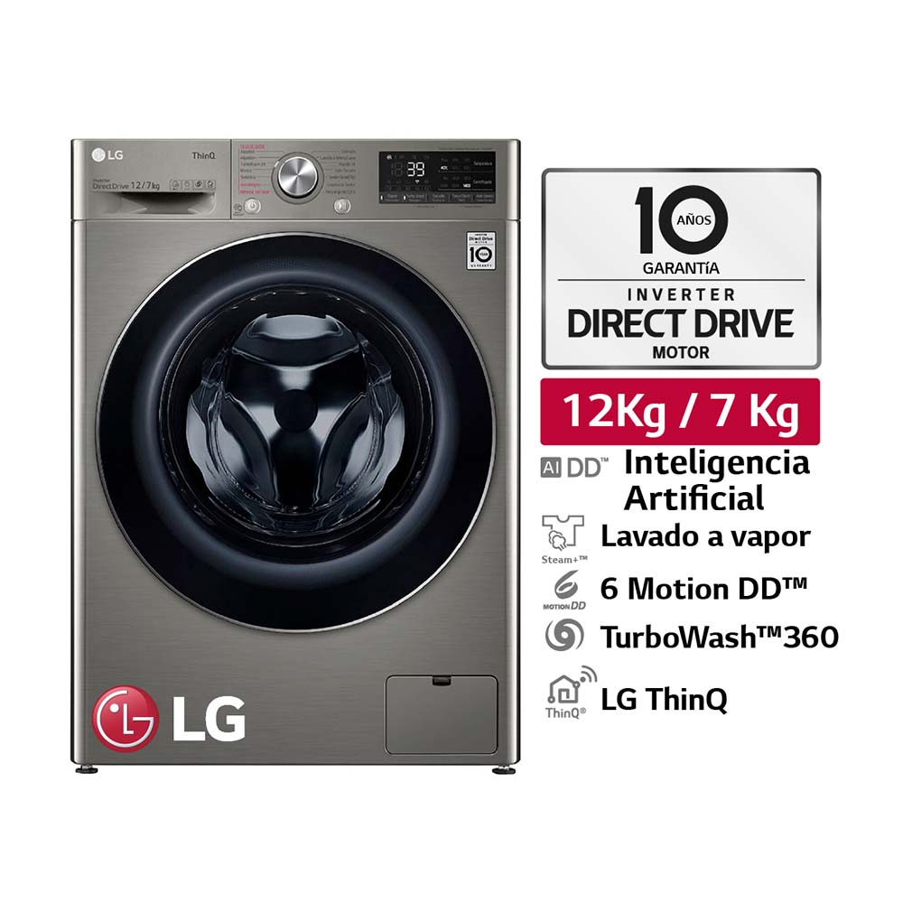 Lg WD12PVC3S6C.APTGLGP