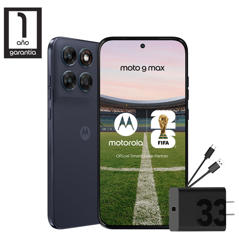 Celular Motorola Moto G Max 6.72" 256GB 8GB RAM Gris