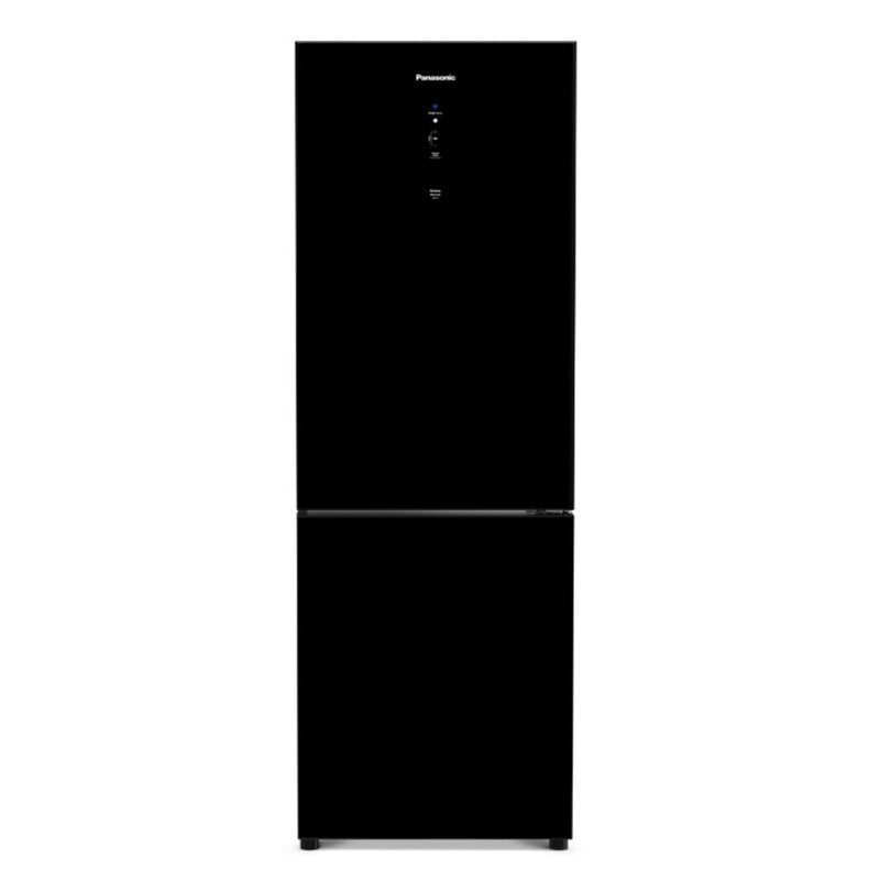 Refrigeradora Panasonic Bottom Freezer 397 L Negro Espejado BB41