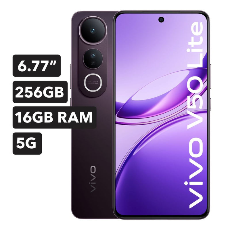 Celular Vivo V50 LITE 5G V2440 256GB 8G DS BLACK