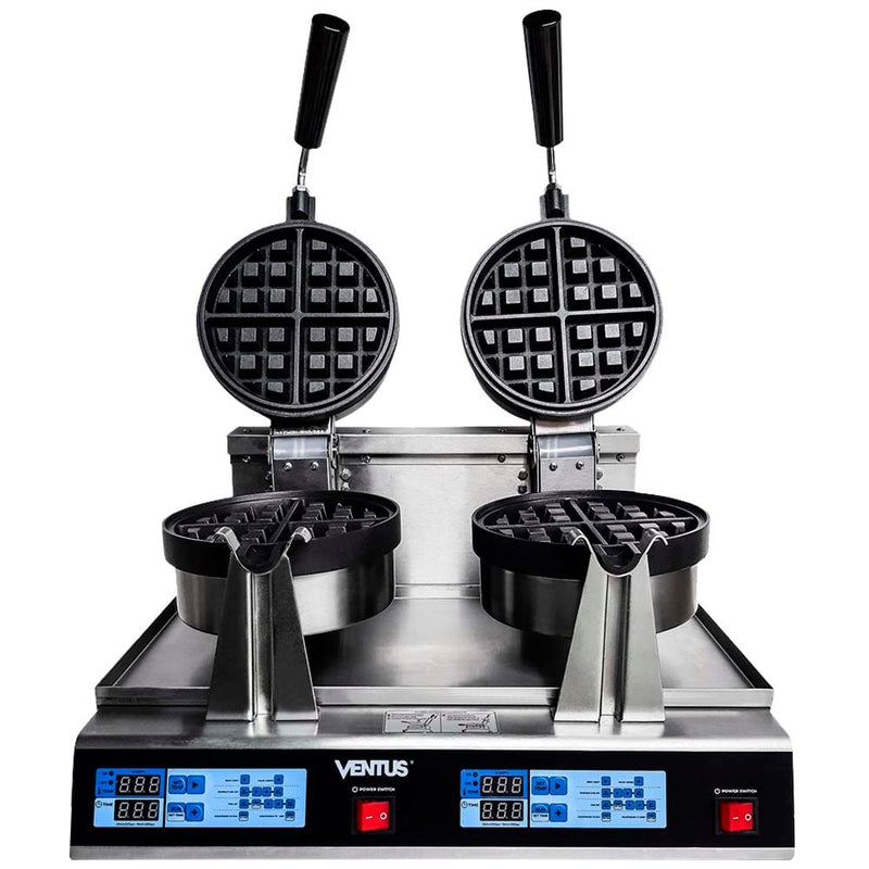Waflera Doble VENTUS VWE-2 Acero