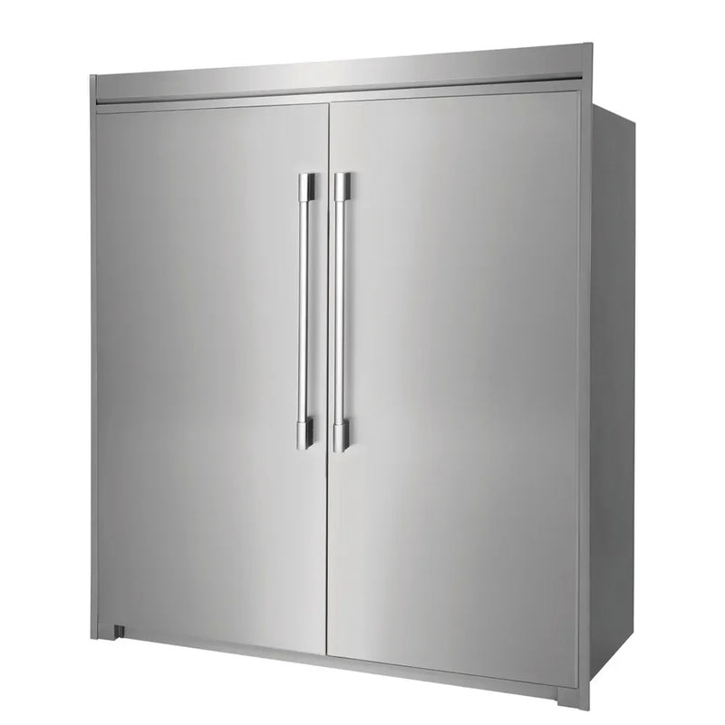 Refrigeradora Frigidaire FPRU19F8WF 535L + Congeladora Frigidaire FPFU19F8WF 535L + Kit Filete P/Refrigeradora Frigidaire TRMKTEZ2Fl79