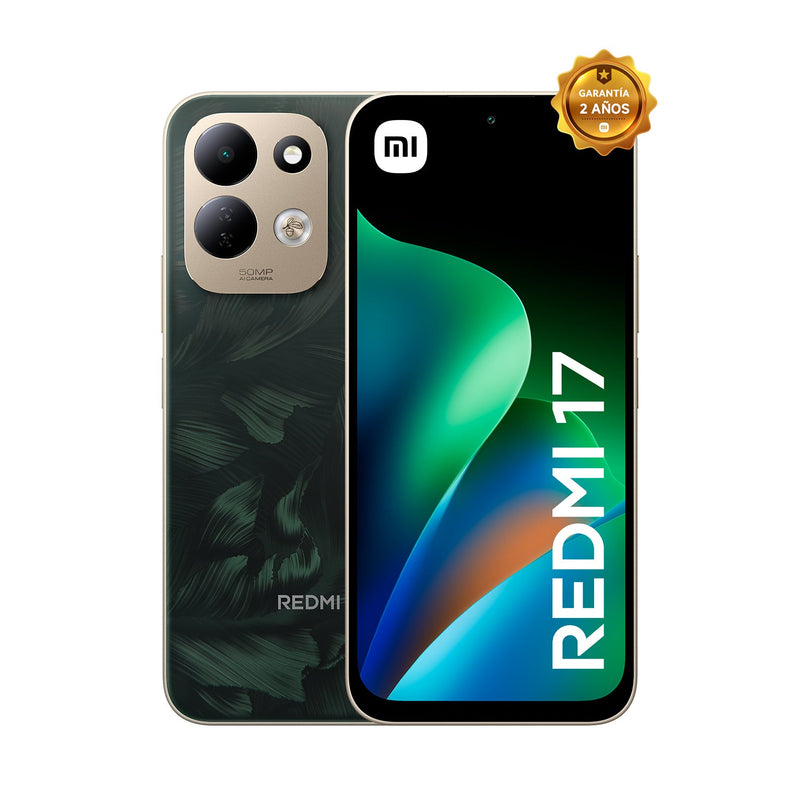 Celular Xiaomi REDMI 17 6.9" 256GB 4GB RAM Verde Roble