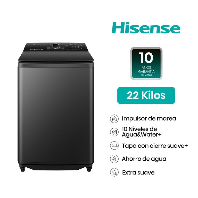 Lavadora Carga Superior 22Kg WT5I2223DB