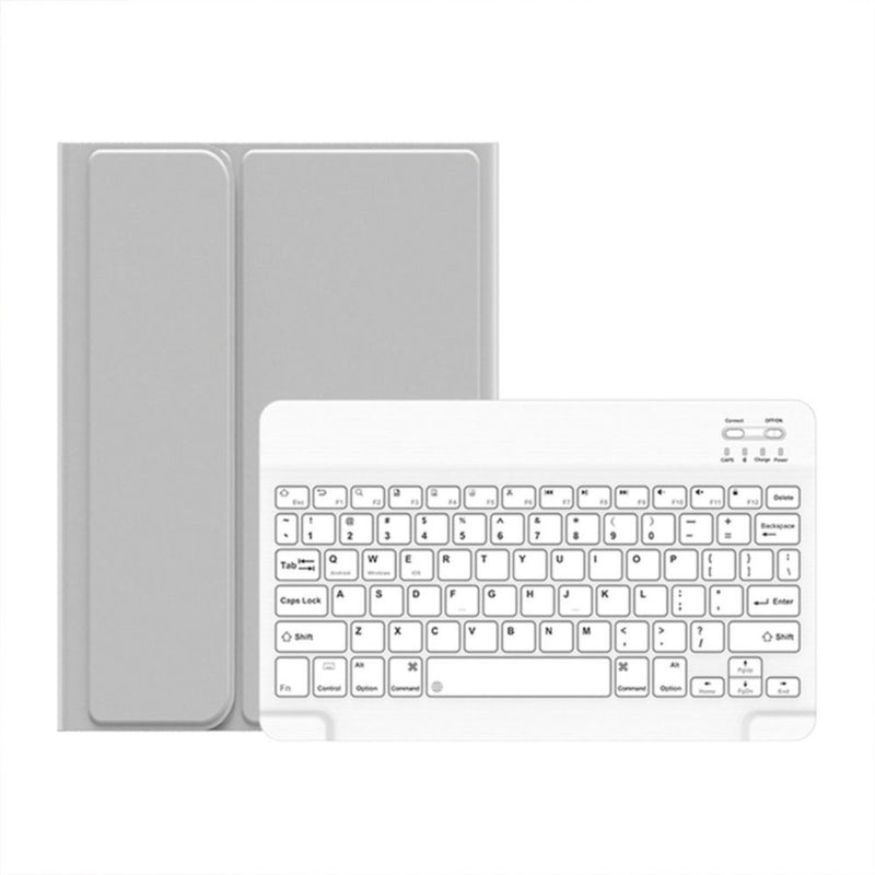 Cover Para Ipad + Teclado 10.2" Gris
