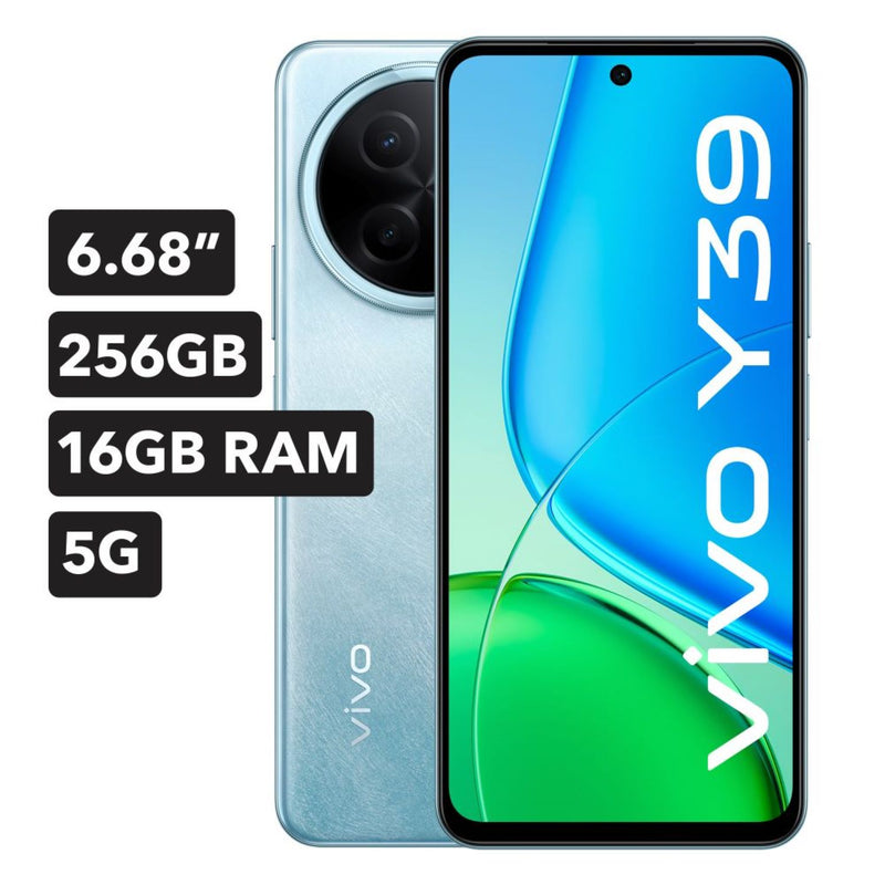 Celular Vivo Y39 5G V2436 256GB 8G DS BLUE