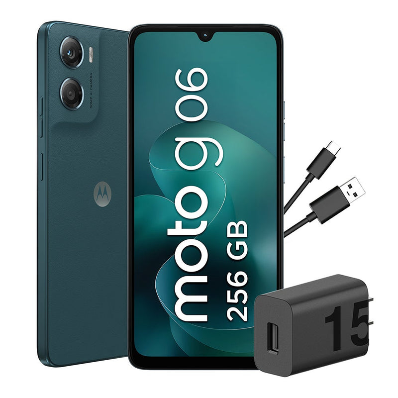 Celular Motorola Moto G06 6.9" 256GB 4GB RAM Azul
