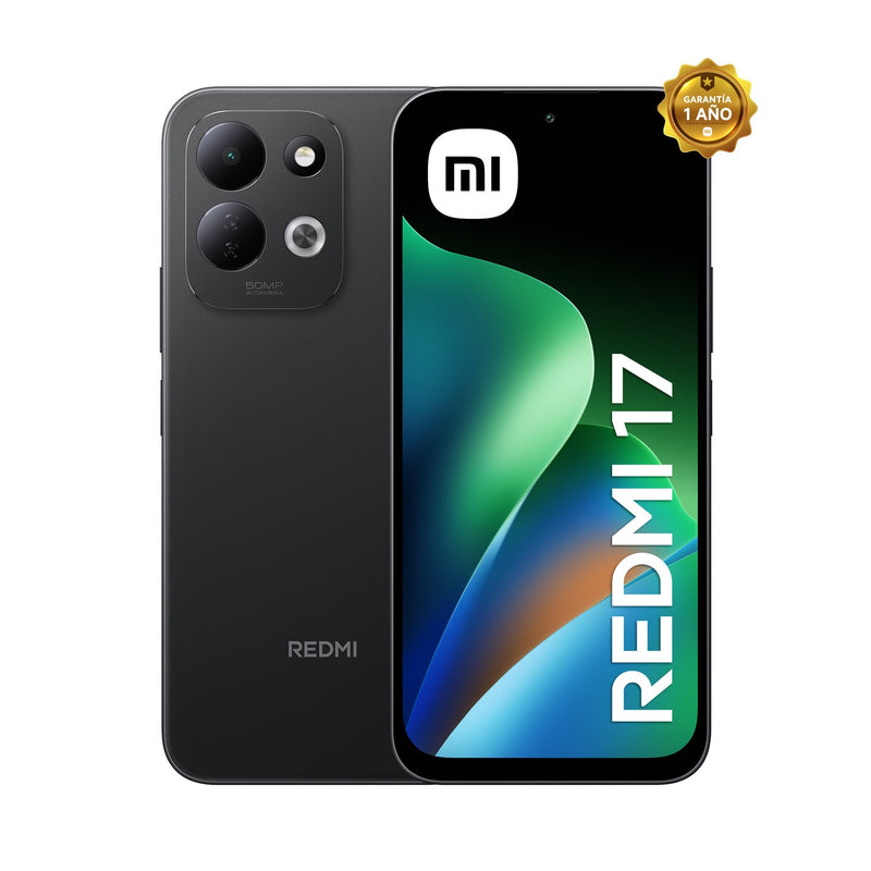 Celular Xiaomi REDMI 17 6.9" 256GB 4GB RAM Negro