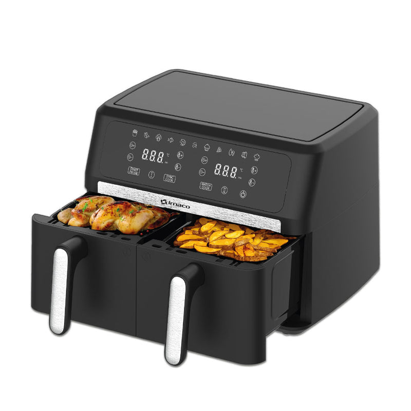 Freidora Imaco Doble Canastilla Af1790D 9lts