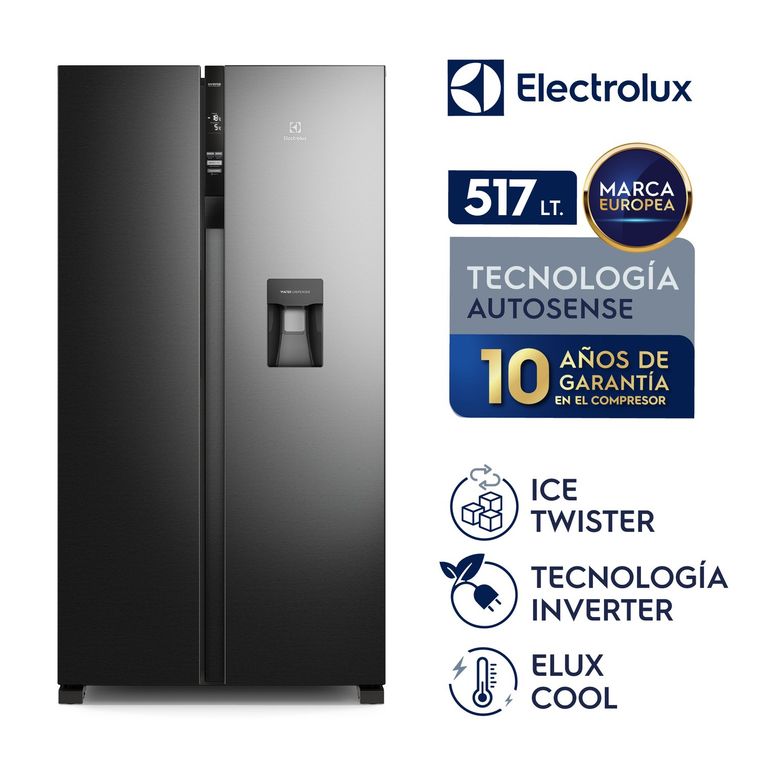 Refrigerador Side By Side 517L No Frost ERSA53K2HVB
