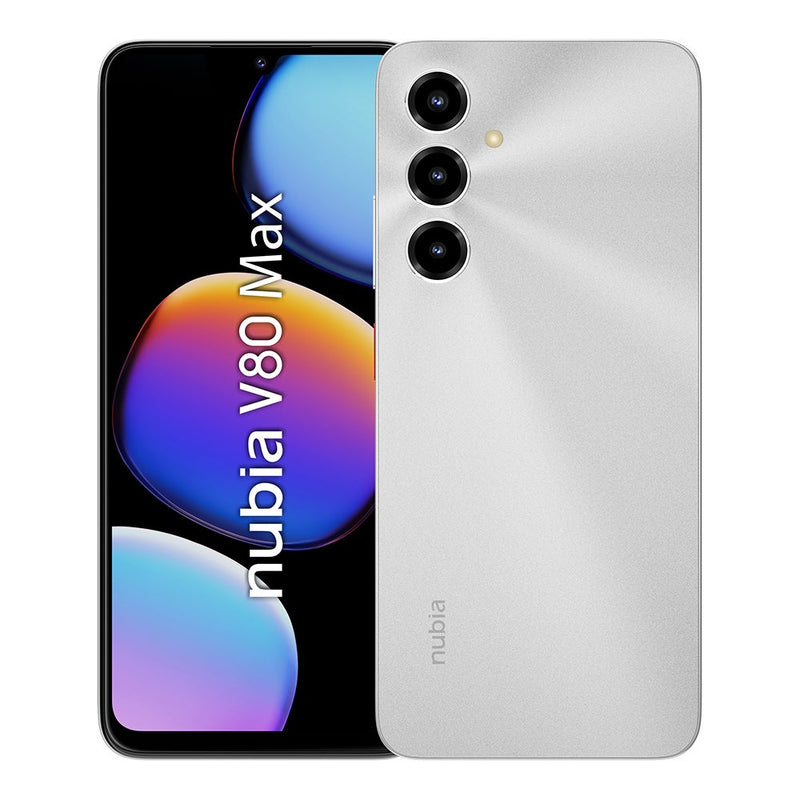 Celular Libre ZTE  NUBIA V80 MAX 6.9" 256GB 4GB RAM STELLAR SILVER