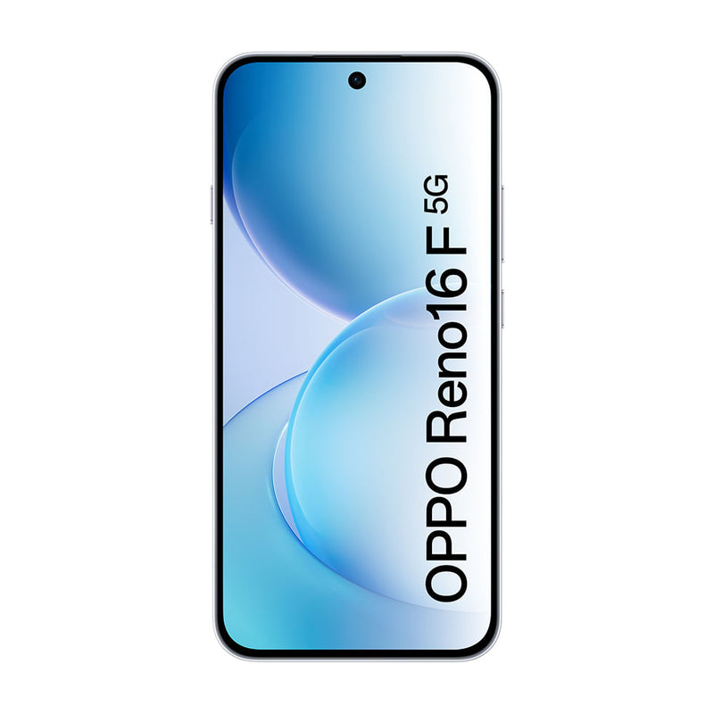 Smartphone OPPO Reno 16F 6.57" 8GB 256GB 50MP Blanco + Bundle Lanzamiento
