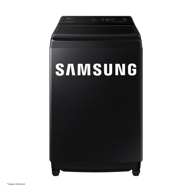 Lavadora Samsung Digital Inverter WA17CG6441BVPE Ecobubble 17 Kg Negro Caviar