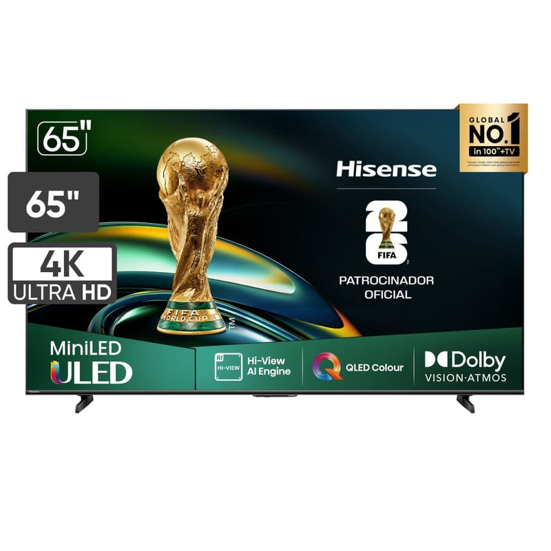 Televisor HISENSE MiniLed 65" UHD 4K Smart TV 65U6QV