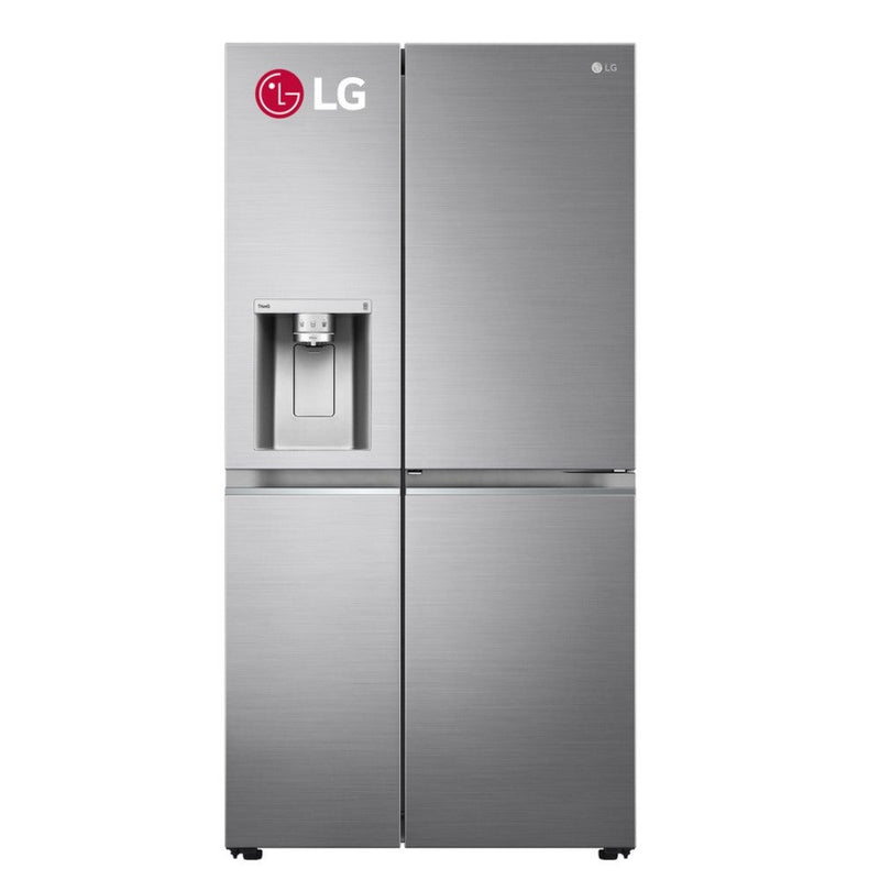 Refrigeradora GS66SDP 617lt Door Cooling+ Side by Side Plateado