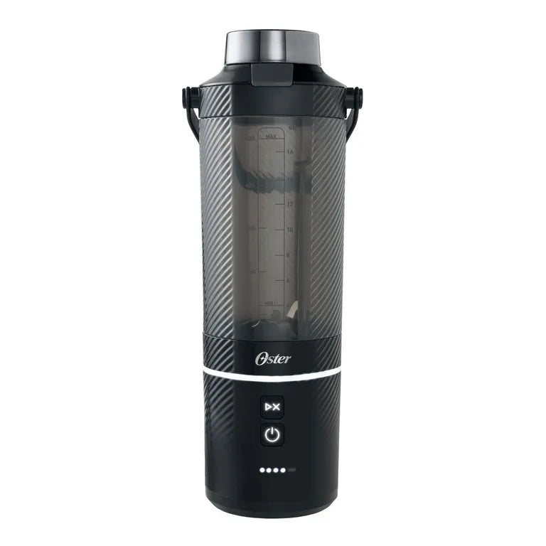 Licuadora Portátil, Gomax, 590 Ml De Capacidad, Para Batidos Y Smoothies, Tecnología Antiatasco, Tapas A Prueba De Derrames, Recargable Usb-c, Color Negro, Blstgfp-b20-000