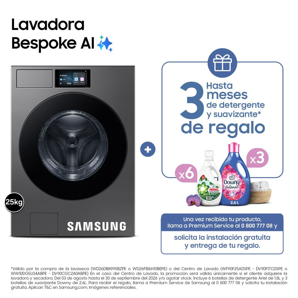 SAMSUNG WF90F25ADSPE