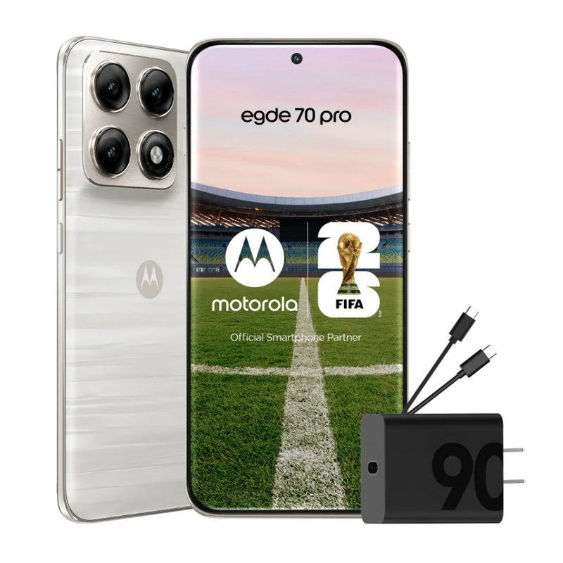 Celular Motorola Edge 70 Pro 6.78" 512GB 12GB RAM Blanco