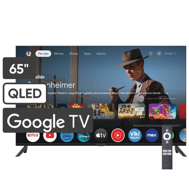 Televisor BLACKLINE QLED 65" UHD 4K Smart TV BL65-T6210QD
