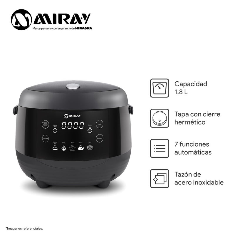 Olla Arrocera Multifunción Digital OM-T370 1.8L