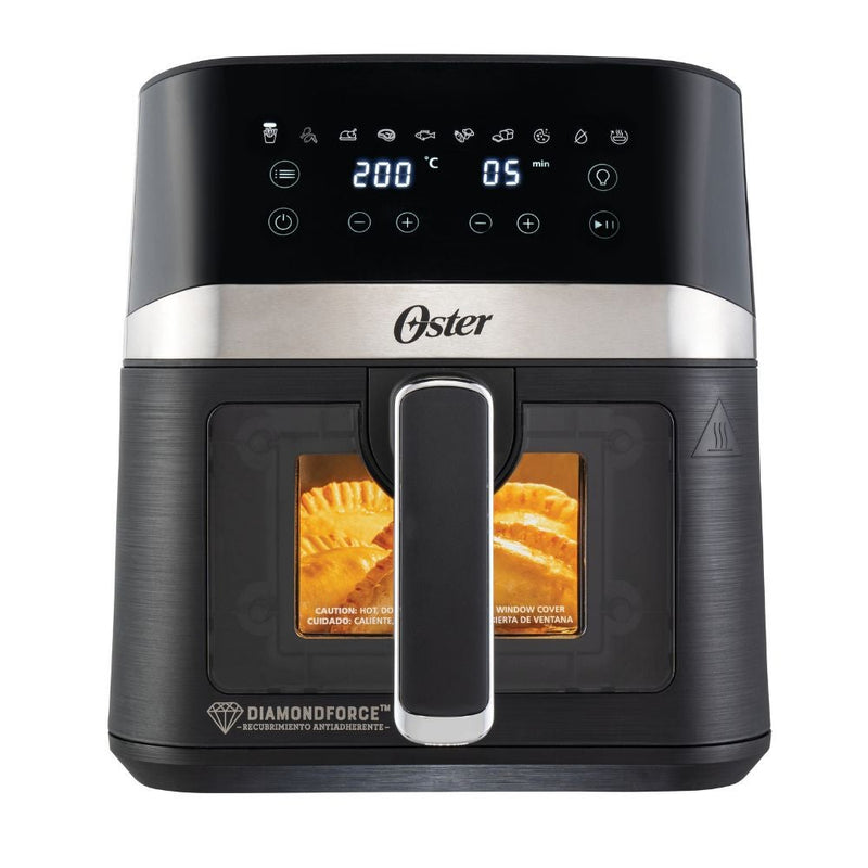 Freidora de aire Oster 6Lts con ventana y luz interna