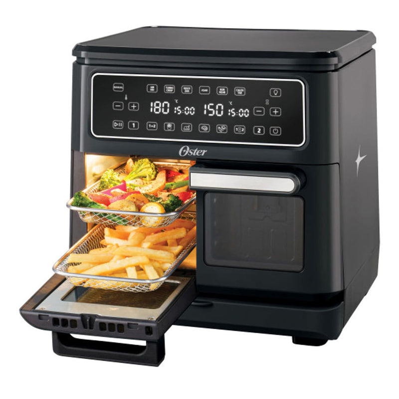 Freidora de Aire OSTER 11L 2 Zonas CKSTAF11MCDD-053 Negro