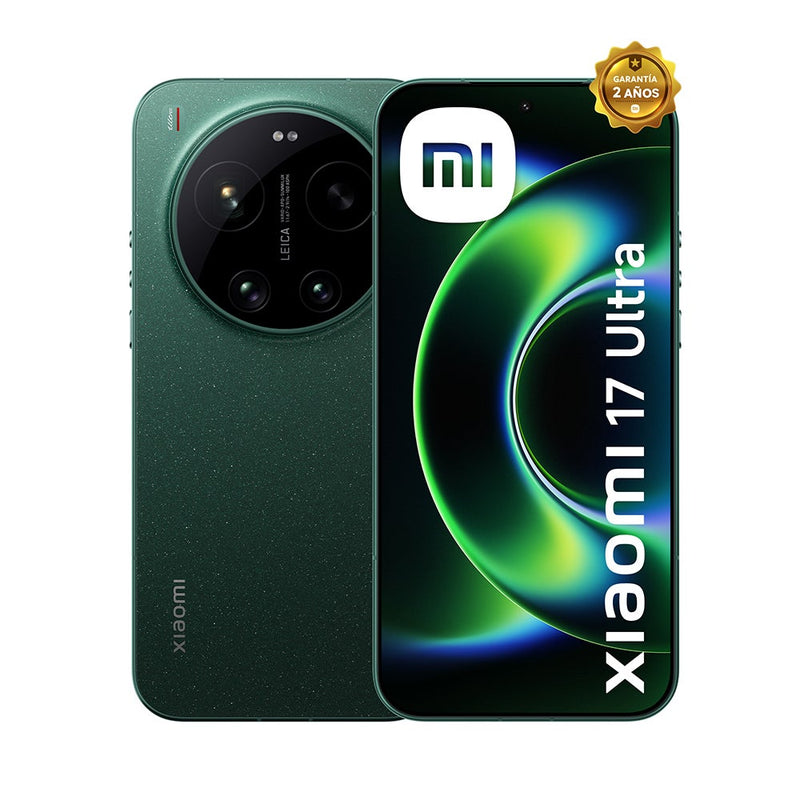 Celular Xiaomi 17 Ultra 6.9" 512GB 16GB RAM Verde Estelar