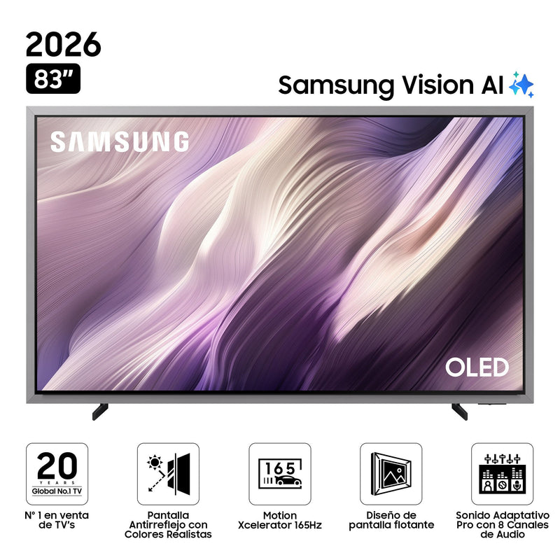 Televisor SAMSUNG OLED 83" UHD 4K Smart TV S95H Vision AI