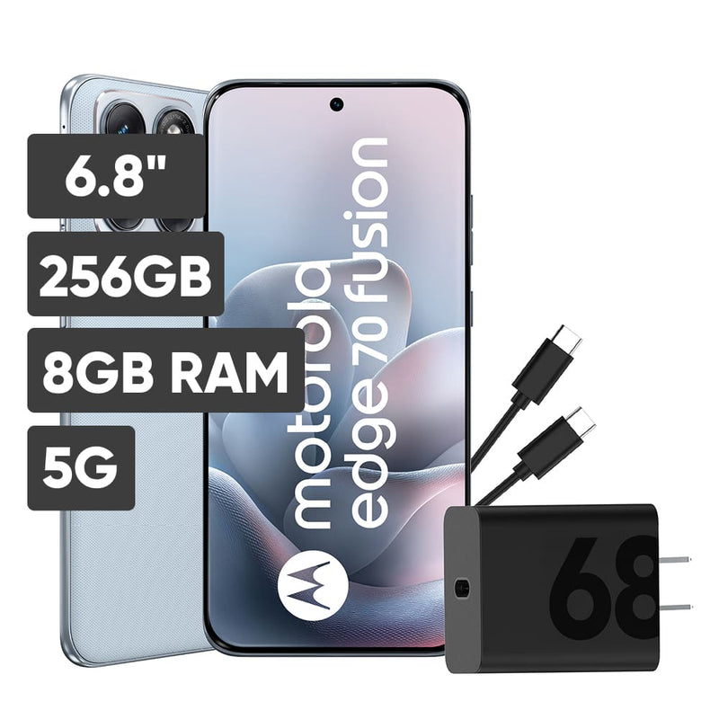 Smartphone MOTOROLA Edge 70 Fusion 6.8" 8GB 256GB 50MP+13MP Celeste
