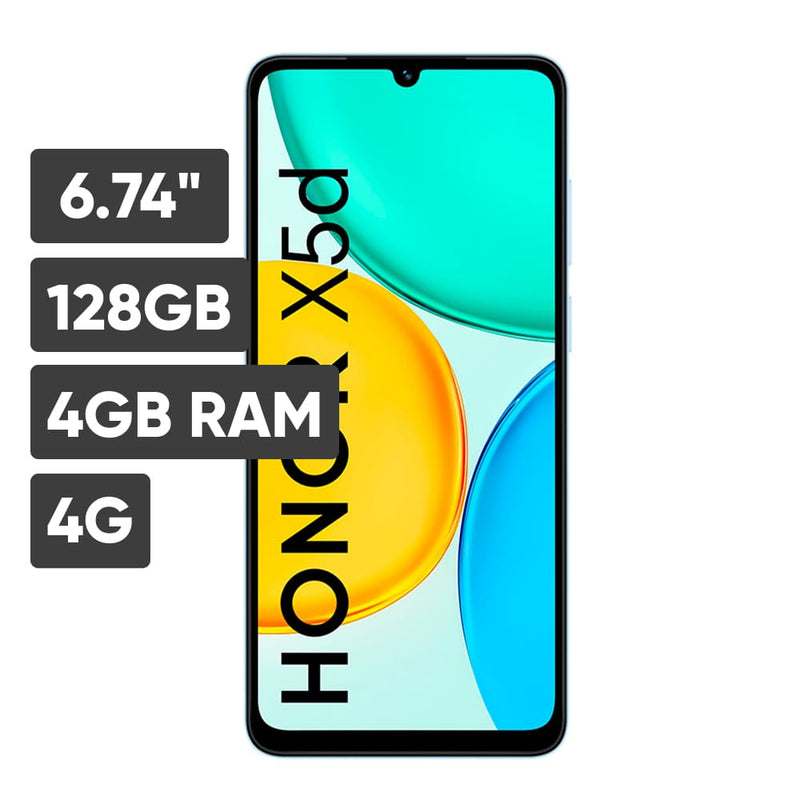 Smartphone HONOR X5D 6.74" 4GB 128GB 50MP Azul