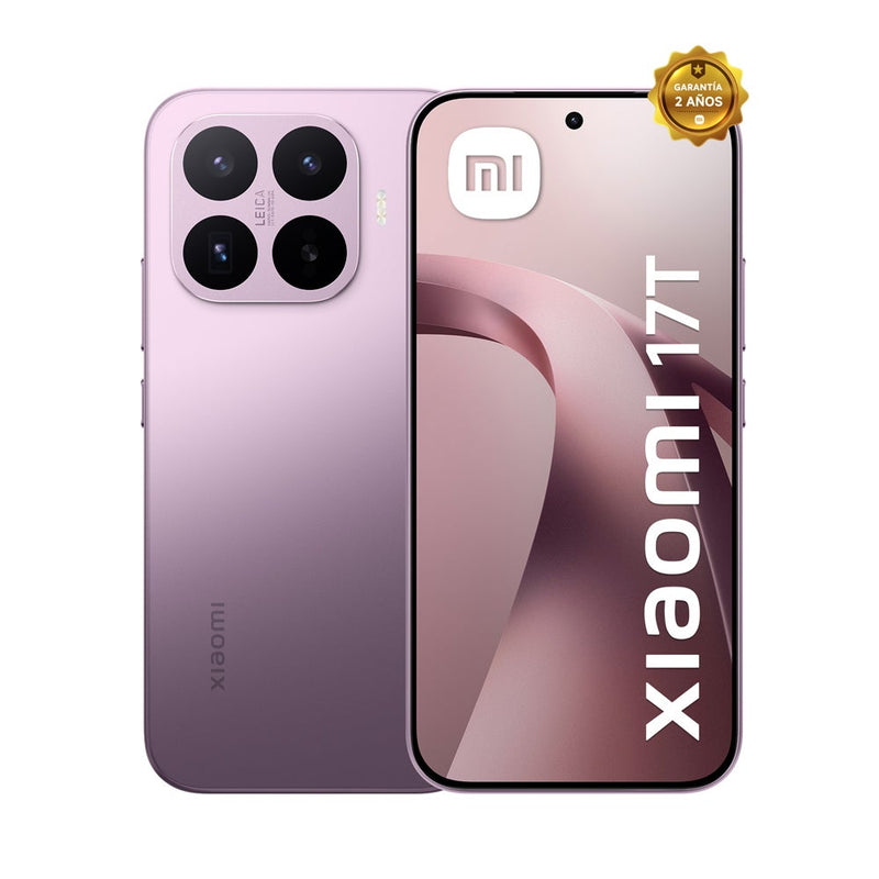 Celular Xiaomi 17T 6.59" 512GB 12GB RAM Violeta + Tag Xiaomi 4 Pack
