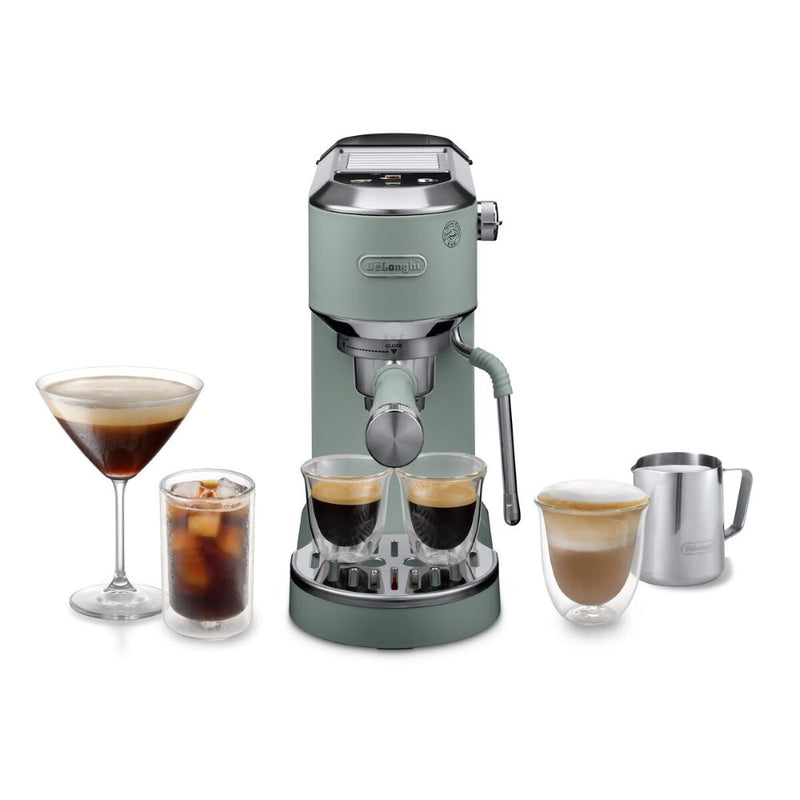 Cafetera Dedica Duo Delonghi Verde Cold Brew Ec890.Gr