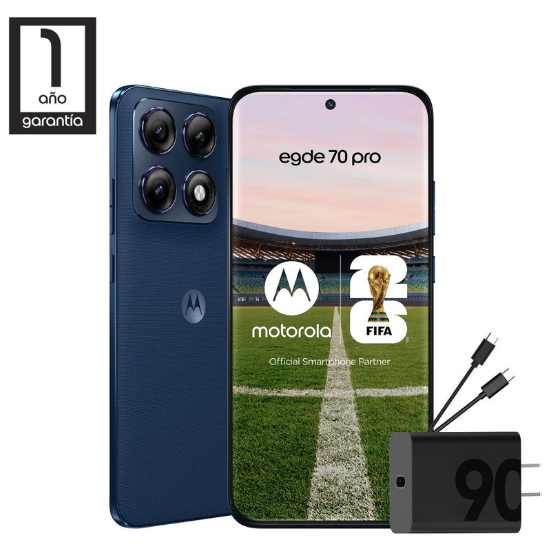 Celular Motorola Edge 70 Pro 6.78" 512GB 12GB RAM Azul