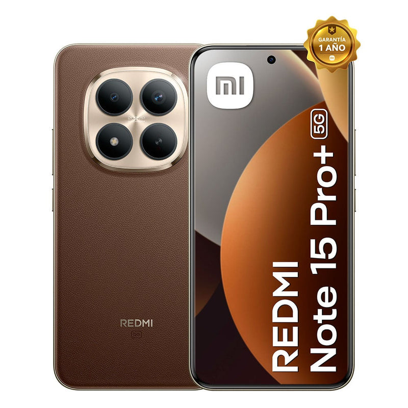 Celular Xiaomi REDMI Note 15 Pro+ 5G 6.8" 512GB 12GB RAM Café Moca