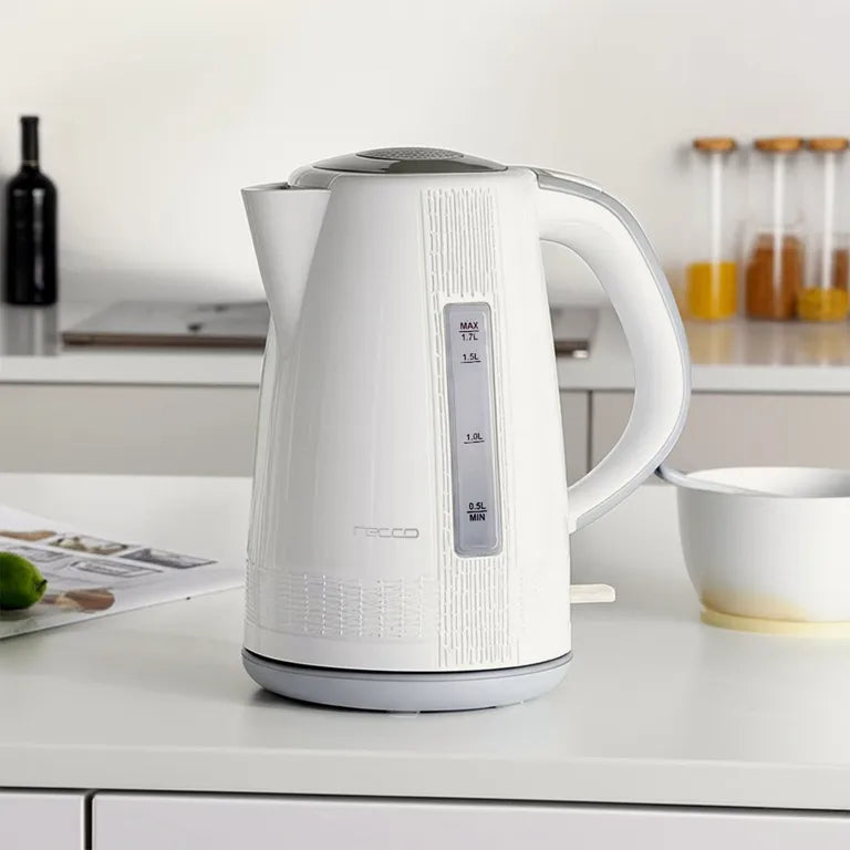 Hervidor Eléctrico 1.7 Litros Apagado Automático Blanco.